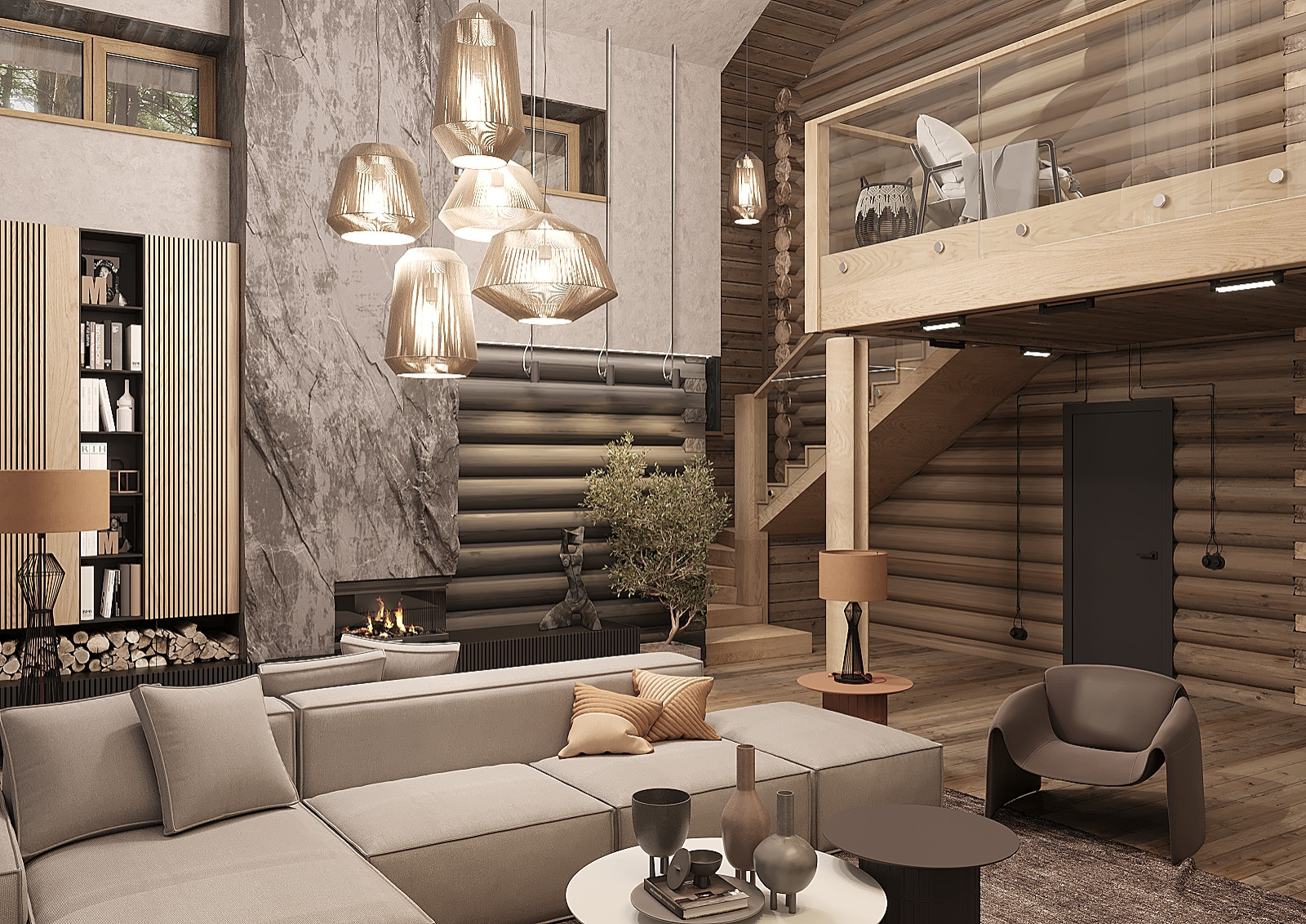 Дизайн-проект деревянного сруба