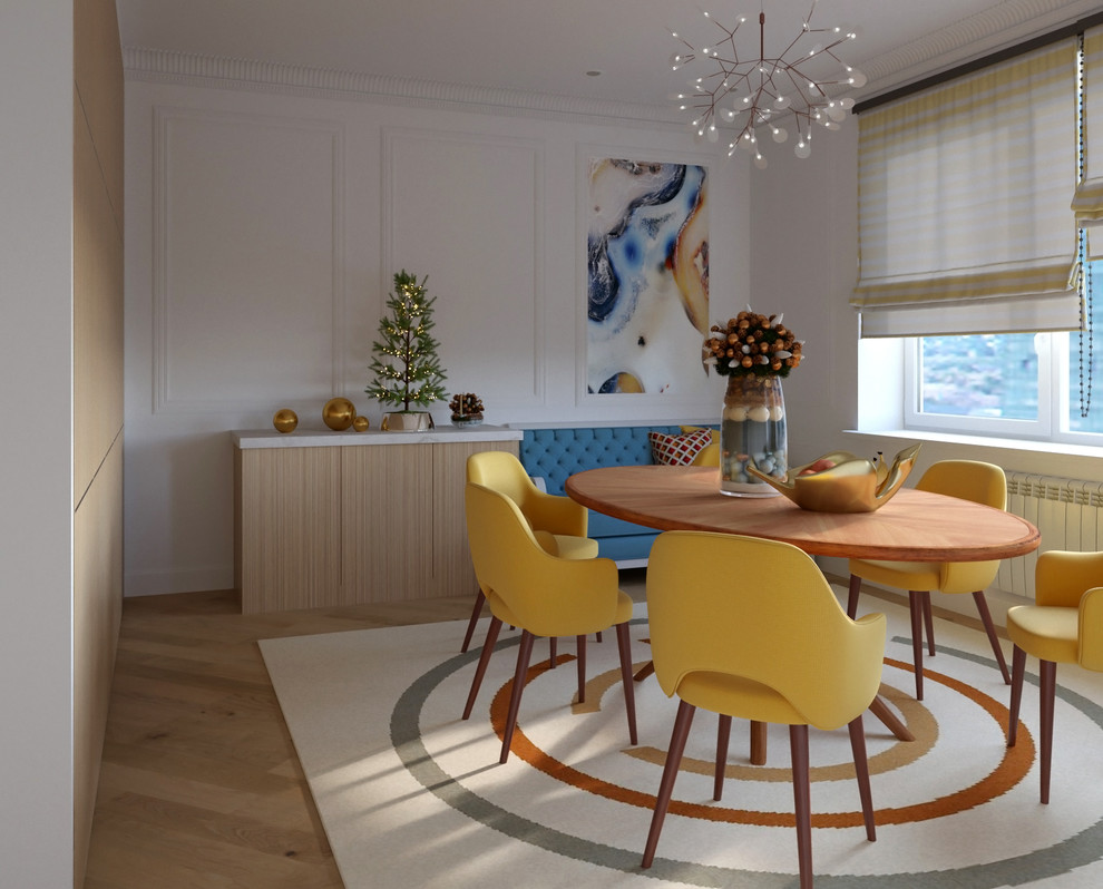 Квартира с каплями солнца и облаков