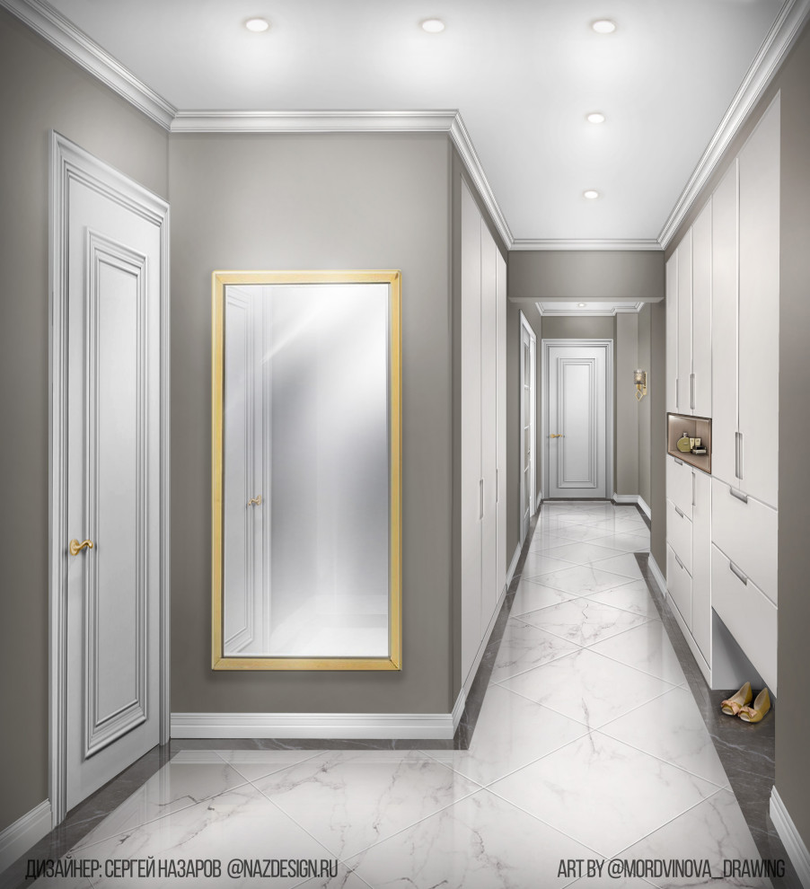 Мартовская квартира. Визуализация.