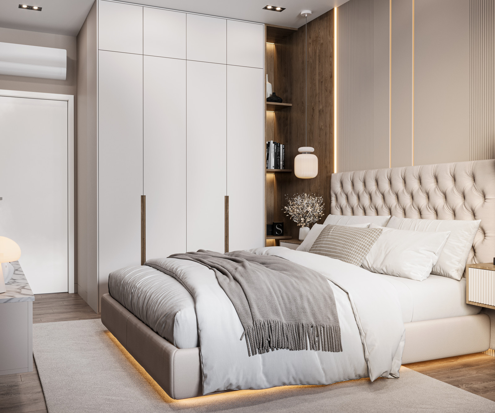 Дизайн проект интерьера  level Нагатинский