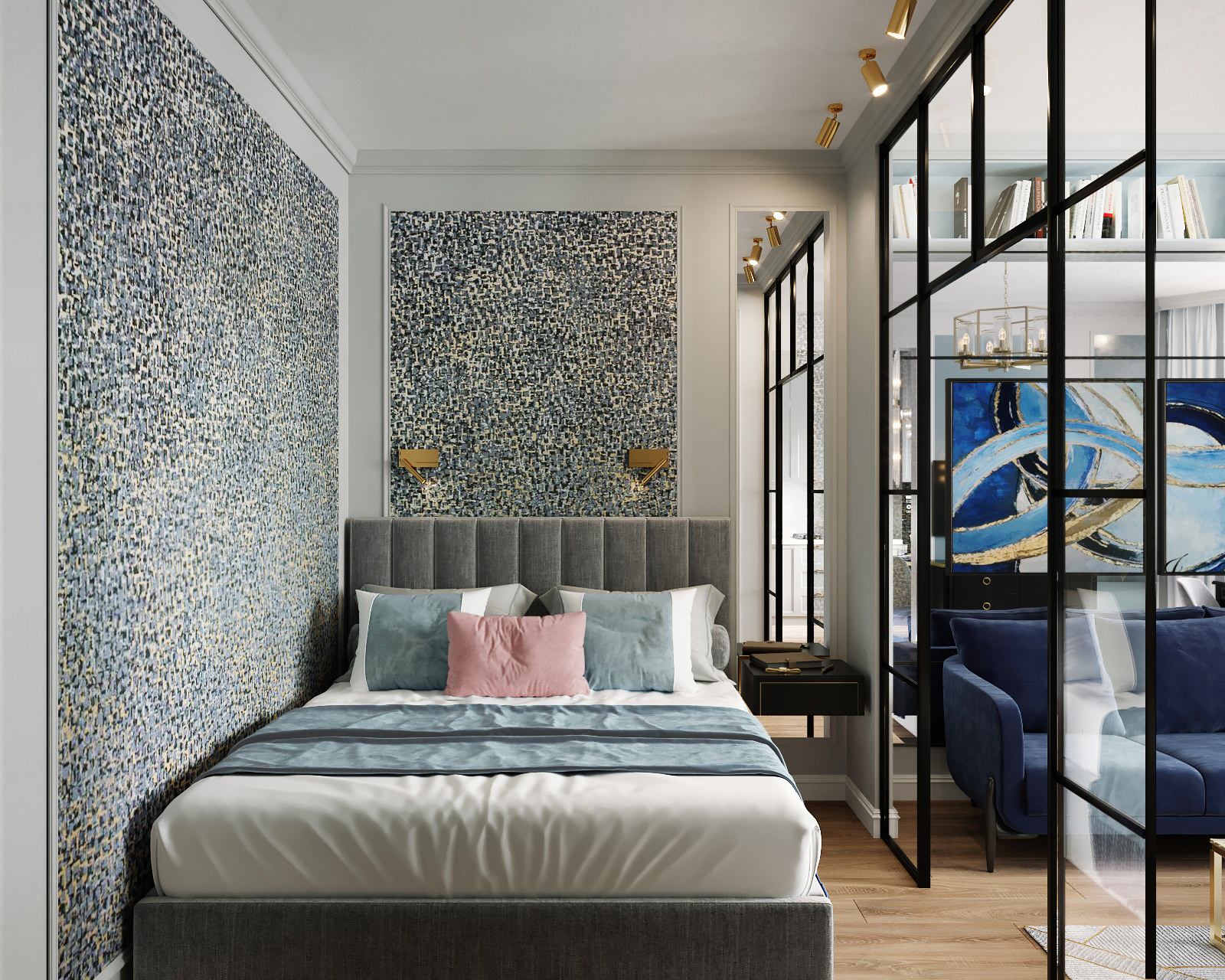 "Голубой жемчуг" Квартира 43 кв.м  г.Москва