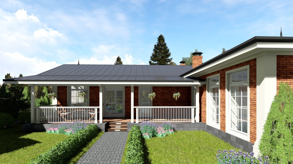 Проект частного дома в Подмосковье