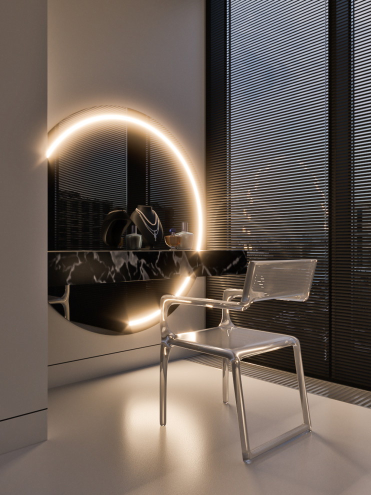 Белая спальня.