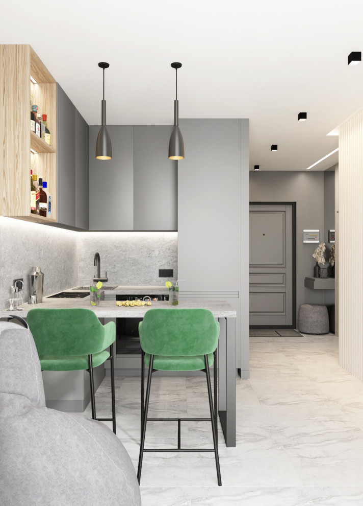 Однушка в стиле минимализм