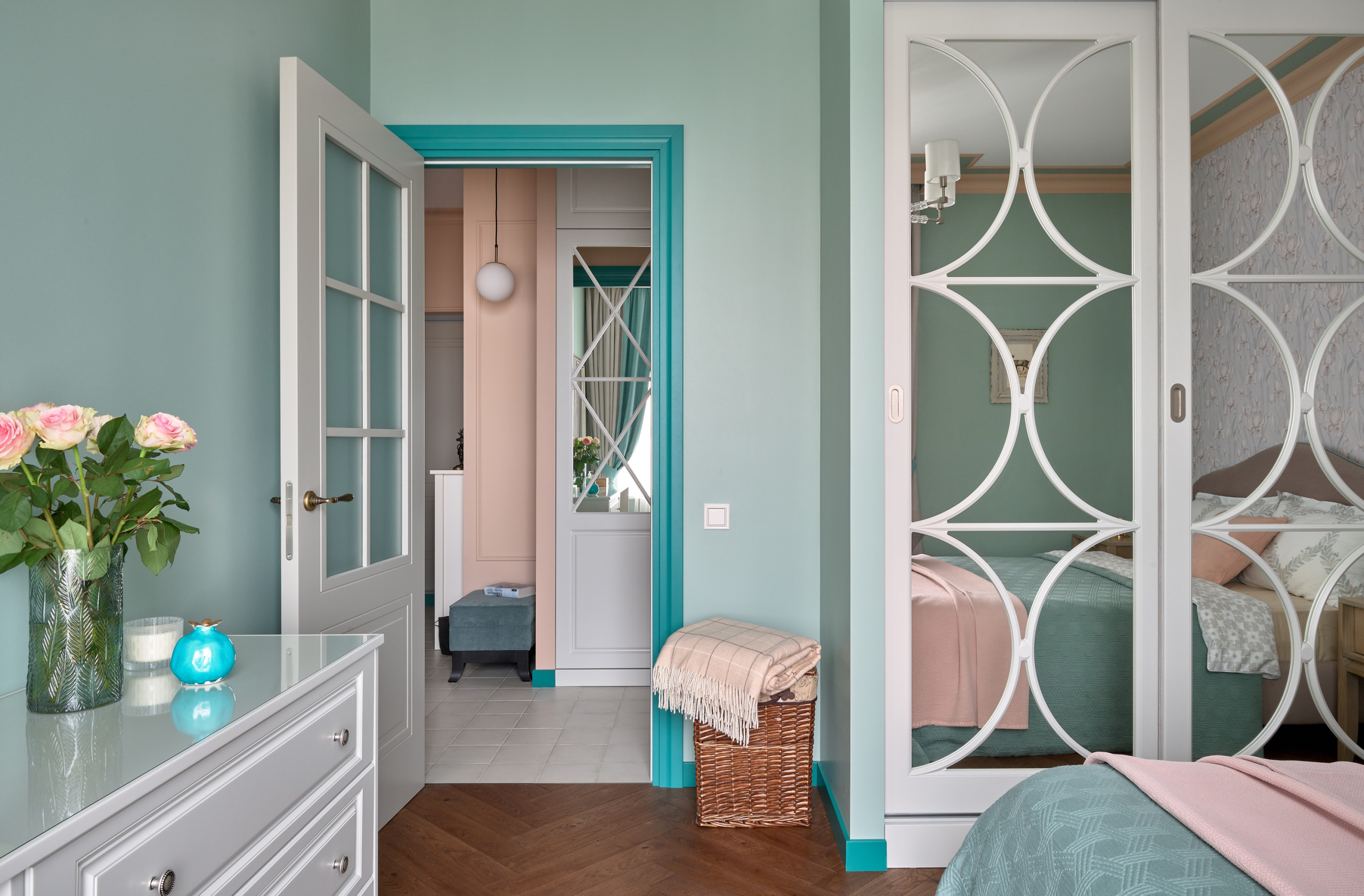 В гостях: Интерьер в оттенках картины из Доминиканы