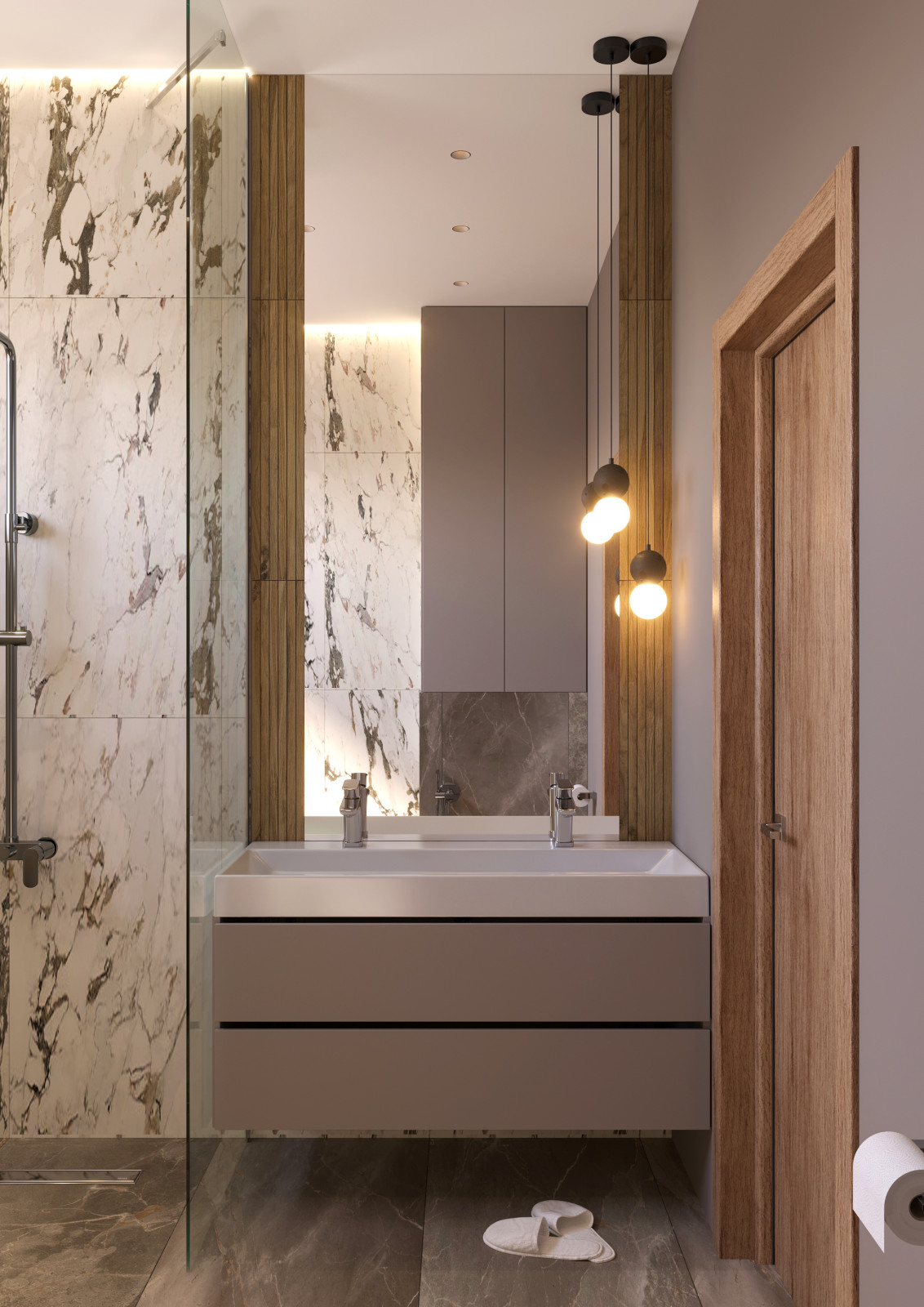 Дизайн интерьера дома в Новофедоровском