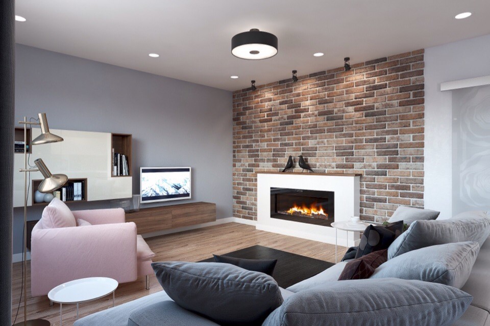 Дизайн гостинной