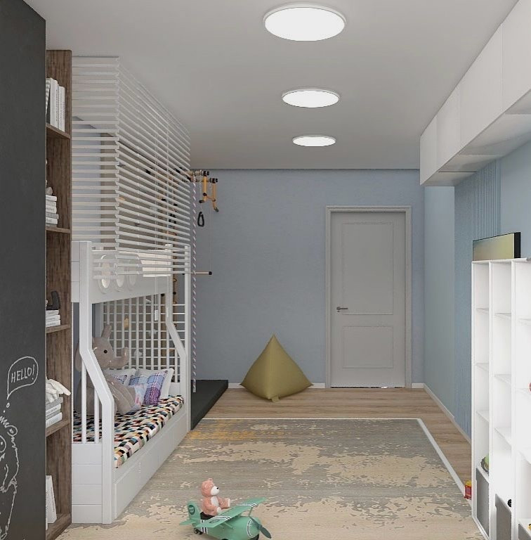 Дизайн-интерьера квартиры 91 кв/м