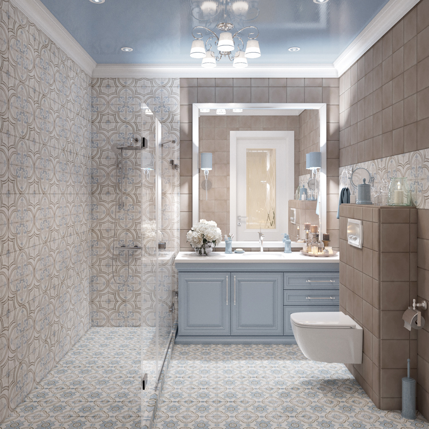 Interior Design in provice style