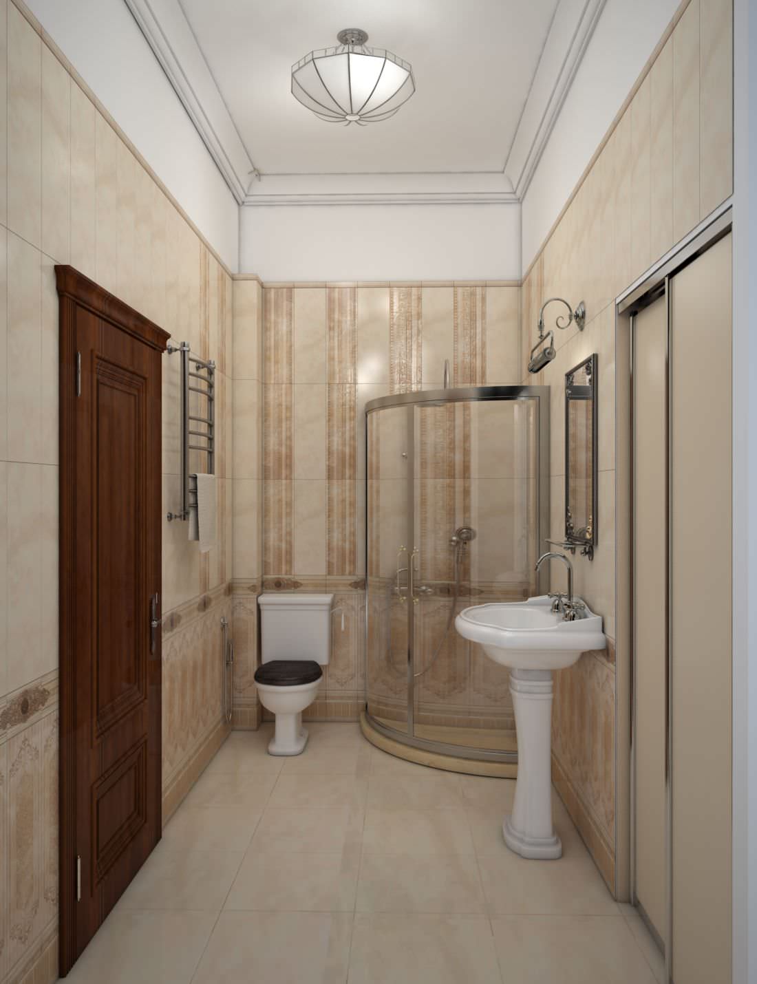 Проект интерьера в стиле Классика