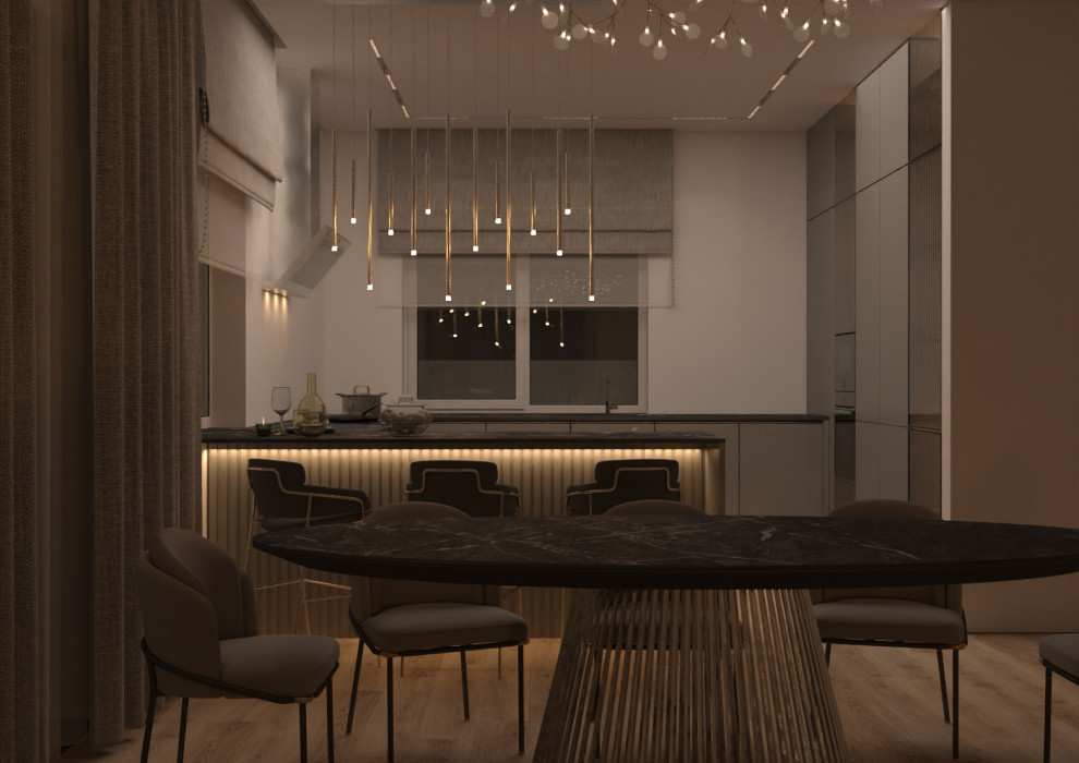 Кухня-гостиная