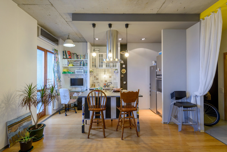 Квартира-студия для молодой пары.