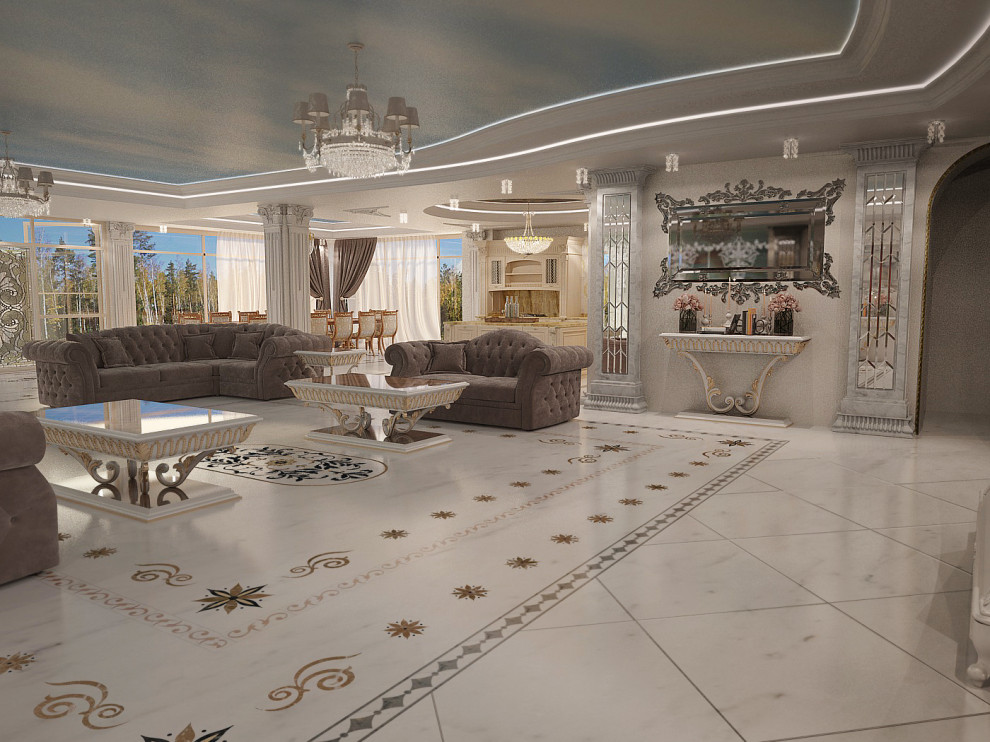 Обложка проекта: СПА - зона жилого дома