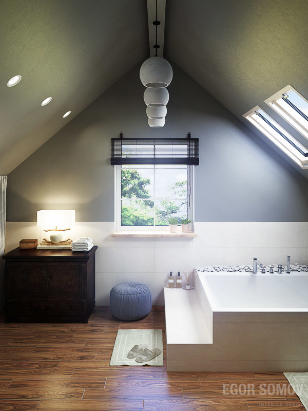 Интерьер в КП Сабурово Парк