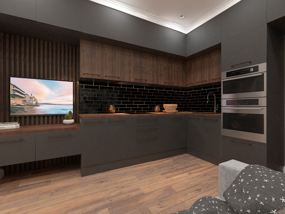 Обложка проекта: Функциональная квартира для молодой семьи