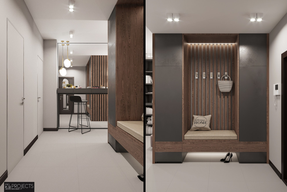 ДИЗАЙН-ПРОЕКТ ТРЕХКОМНАТНОЙ КВАРТИРЫ 68М2