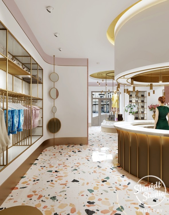 Проект интерьера Boutique