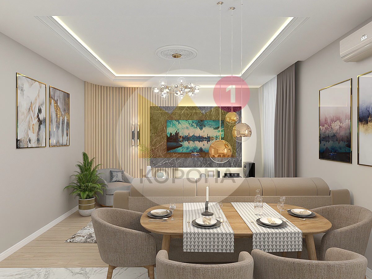 Дизайн-проект квартиры ЖК Солнечный Олимп