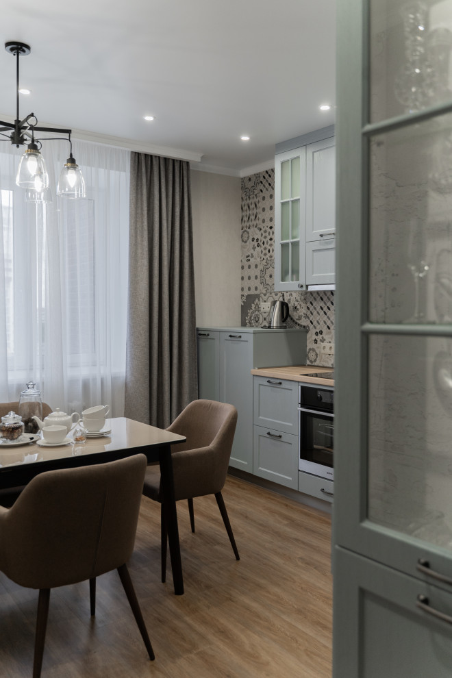 Квартира для молодого человека "Мягкая эклектика"