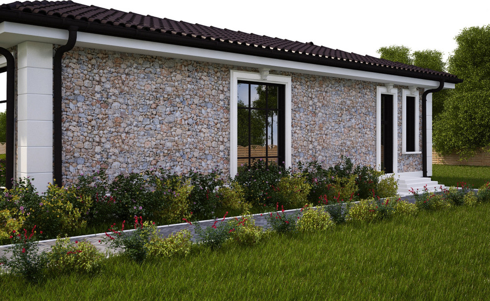 Обложка проекта: Визуализация бани в стиле модерн