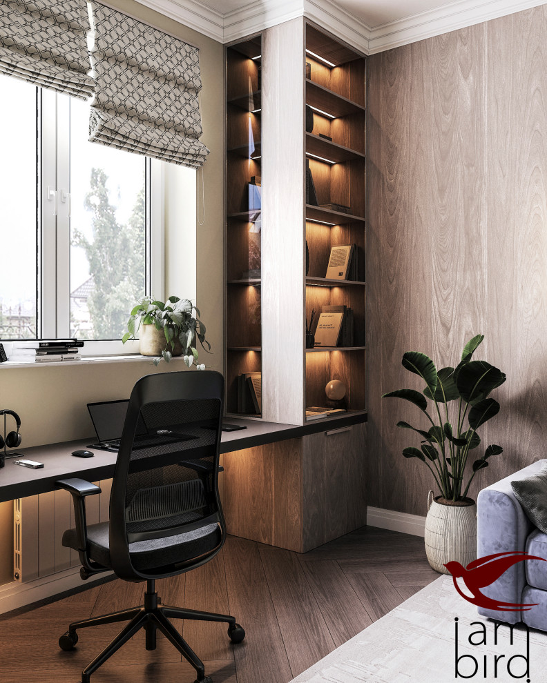 Современная классика с нотками ар-деко в КП "Гайд Парк"