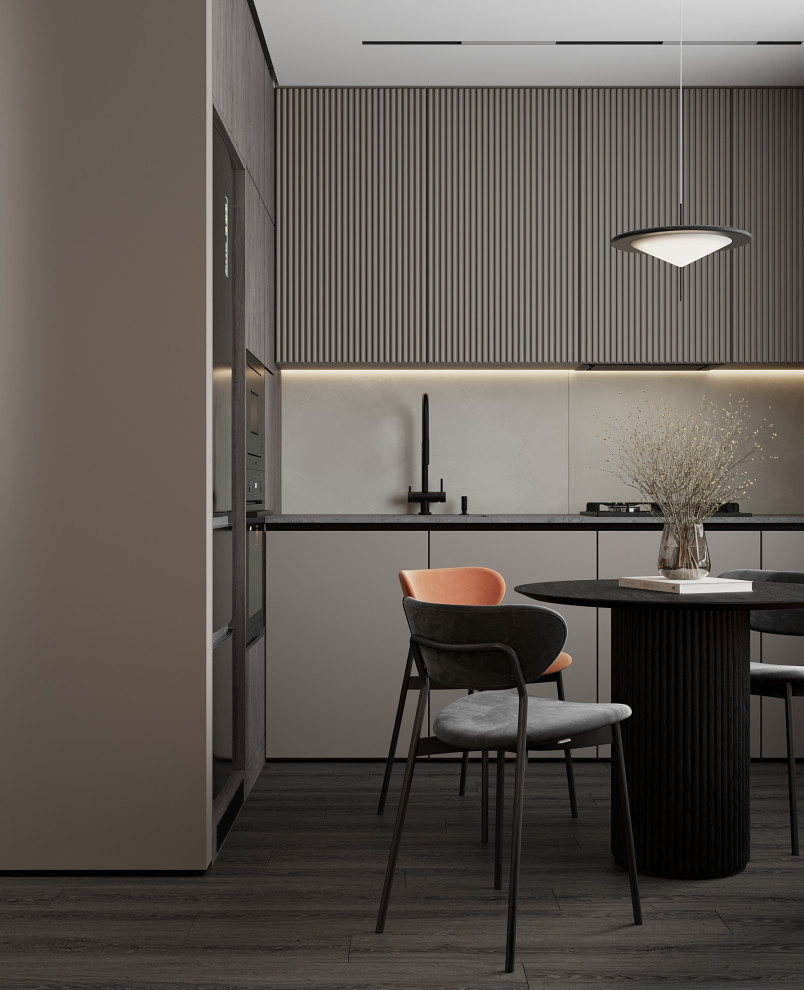 Дизайн-проект квартиры в современном стиле для молодой яркой пары