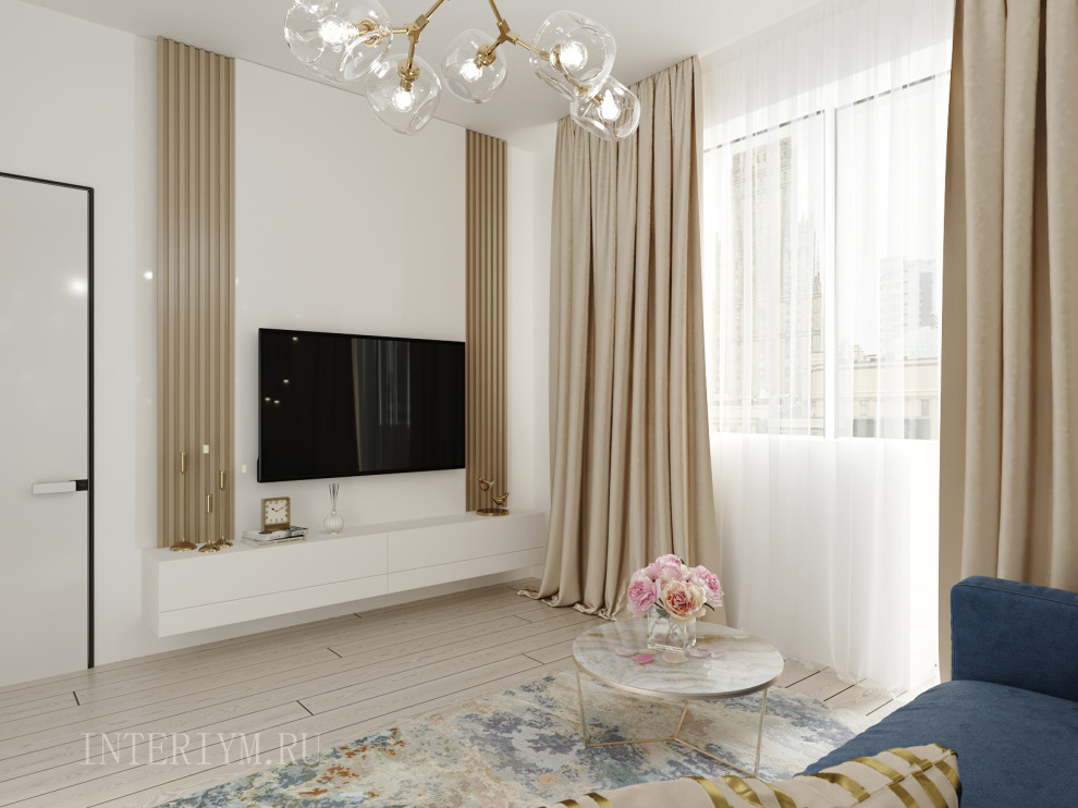 Дизайн гостевой комнаты в кв. по ул. Батальонная, г. Волгоград