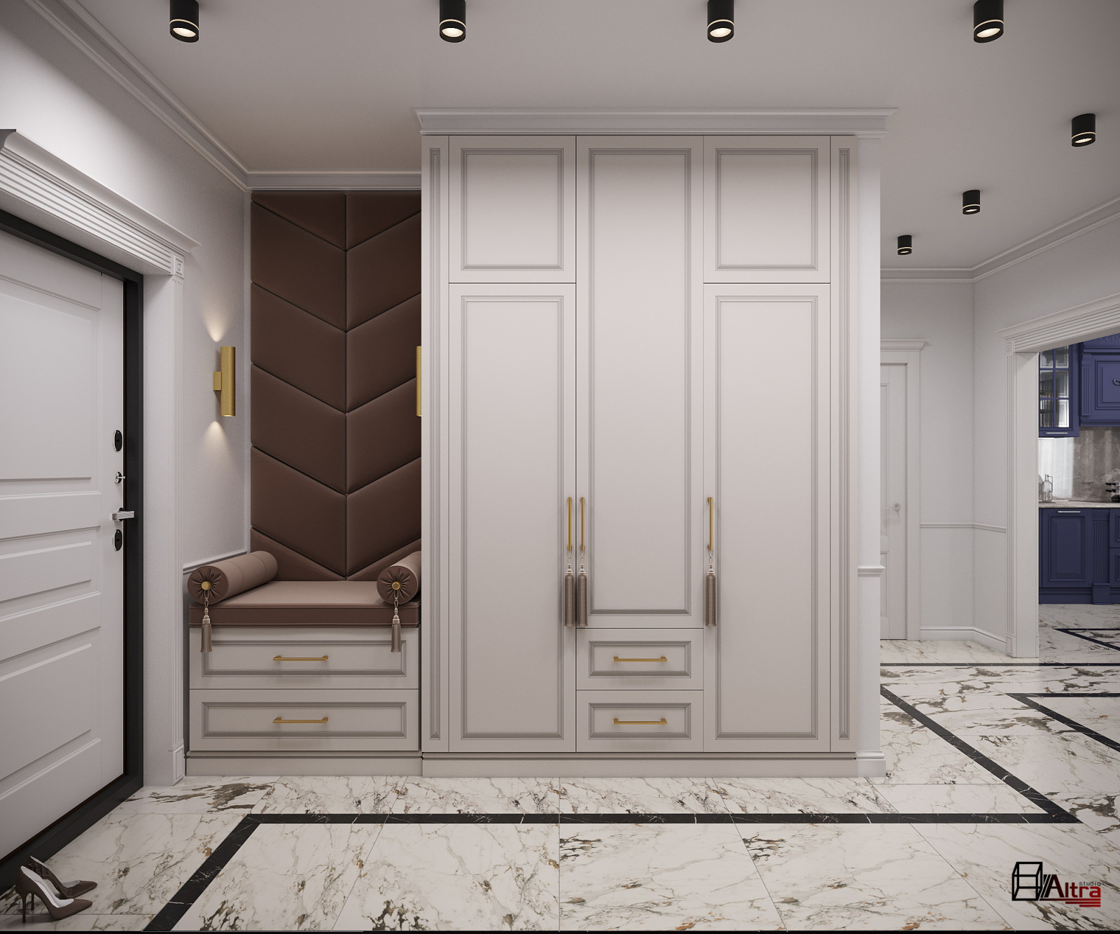 Квартира в стиле неоклассика