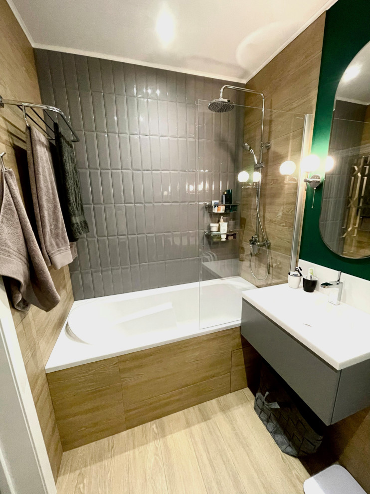 Реализованный проект квартиры с солнечными акцентами.