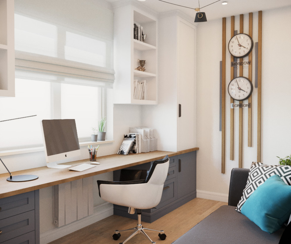 Коттедж в светлых тонах