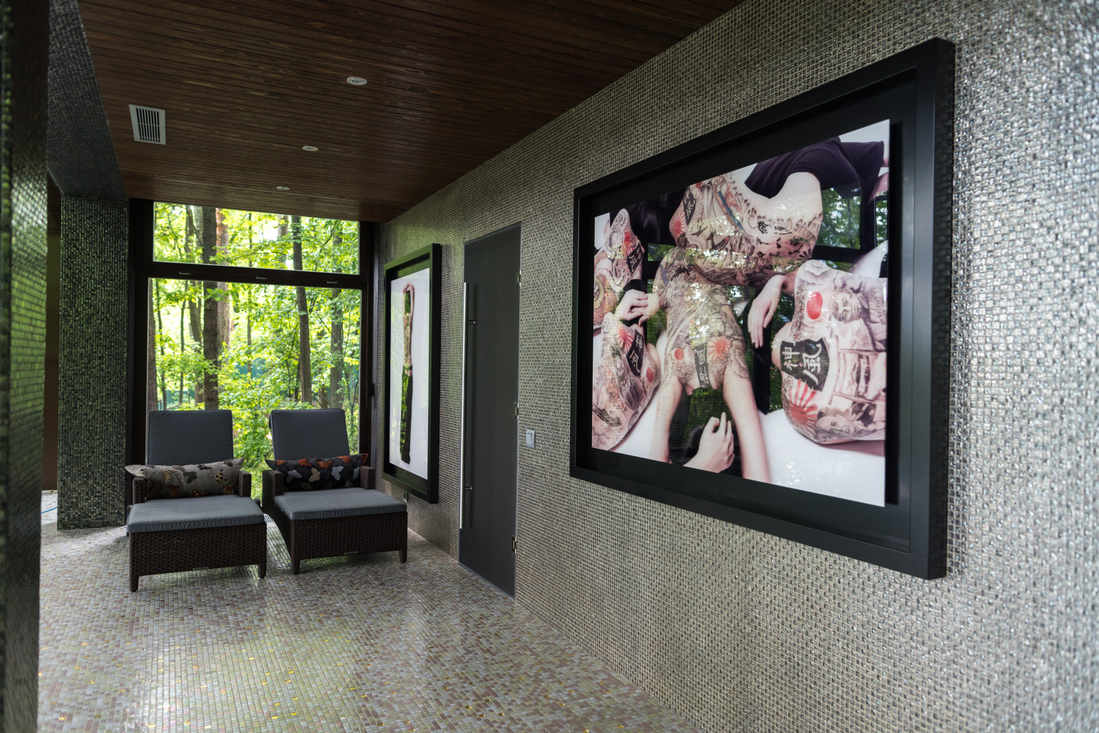 Интерьер и экстерьер загородного комплекса