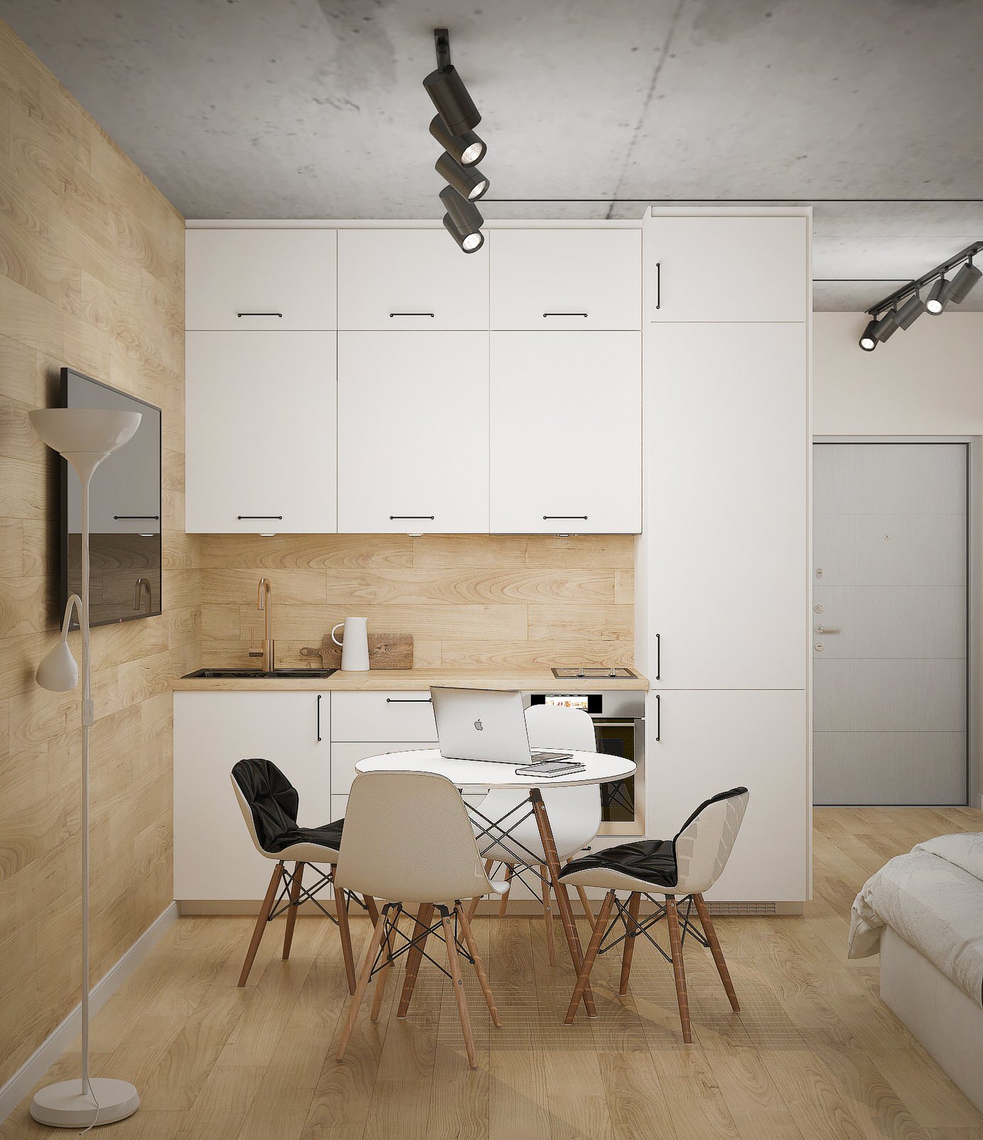 Обложка проекта: Квартира-студия под суточную аренду в г. Краснодар, ЖК Перспектива