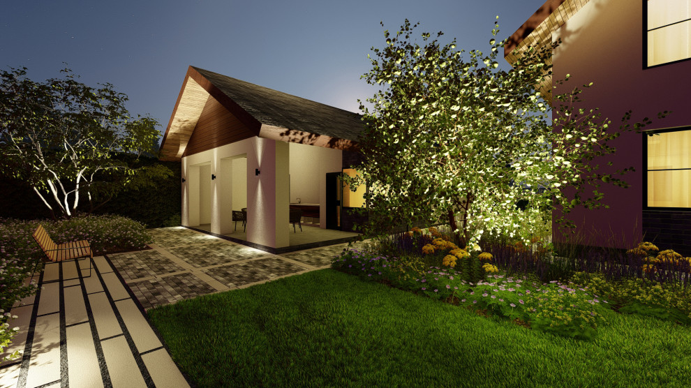 Сад "Geometrium" в КП "Европа"