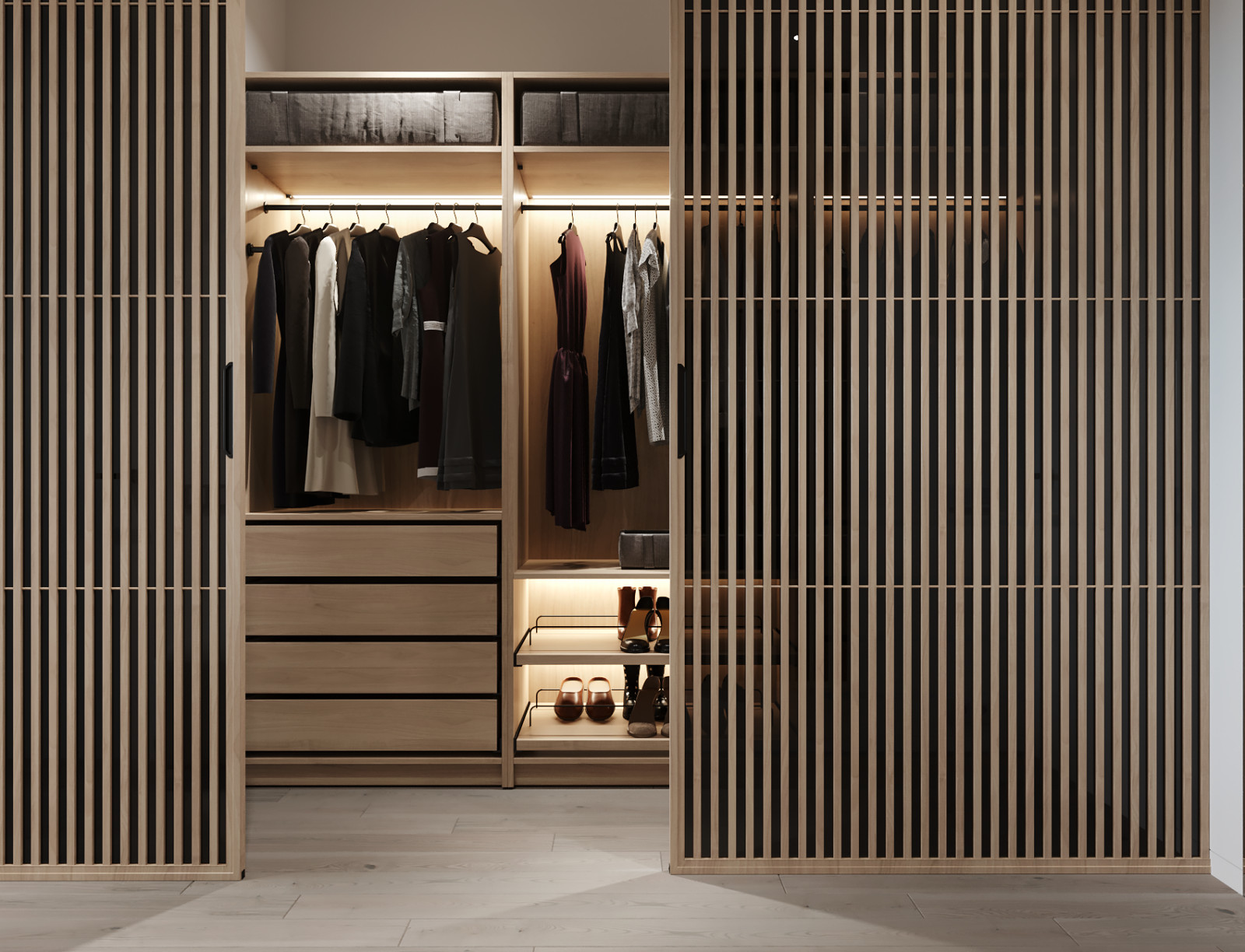 Проект квартиры в Москве 100 м.кв