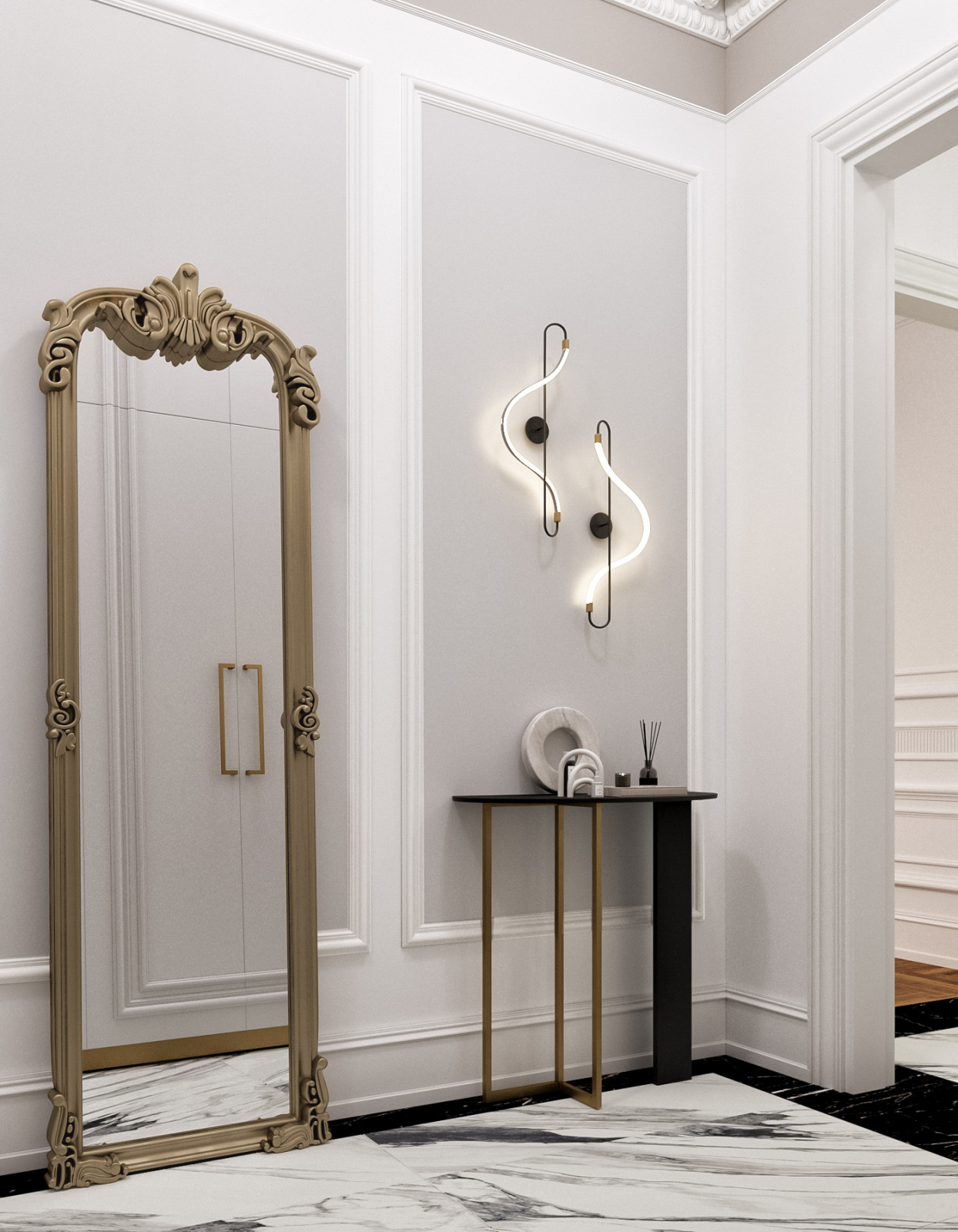 Квартира в сталинском доме на Кутузовском проспекте