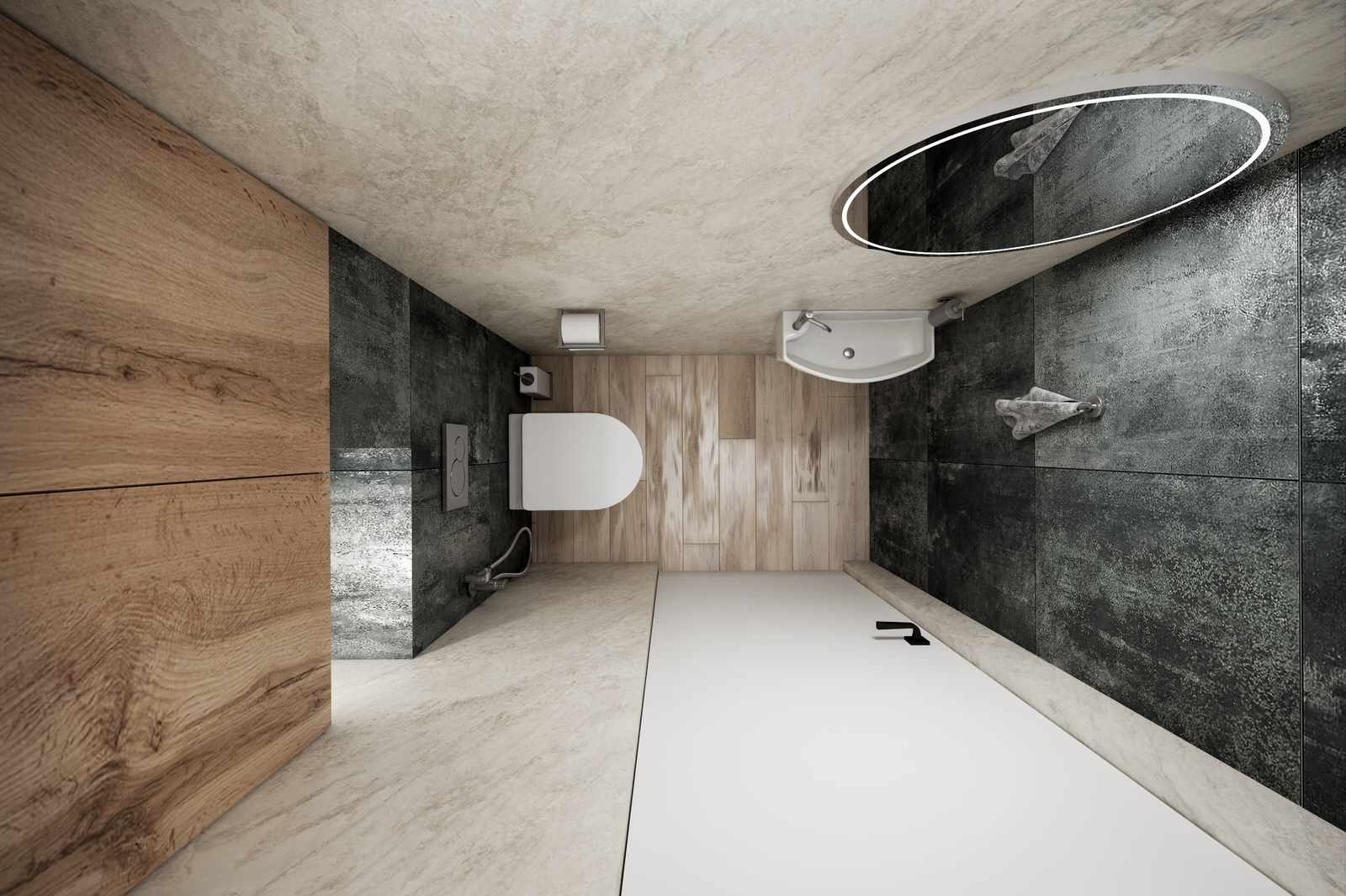 Квартира в стиле "лёгкий лофт". 70 кв.м.