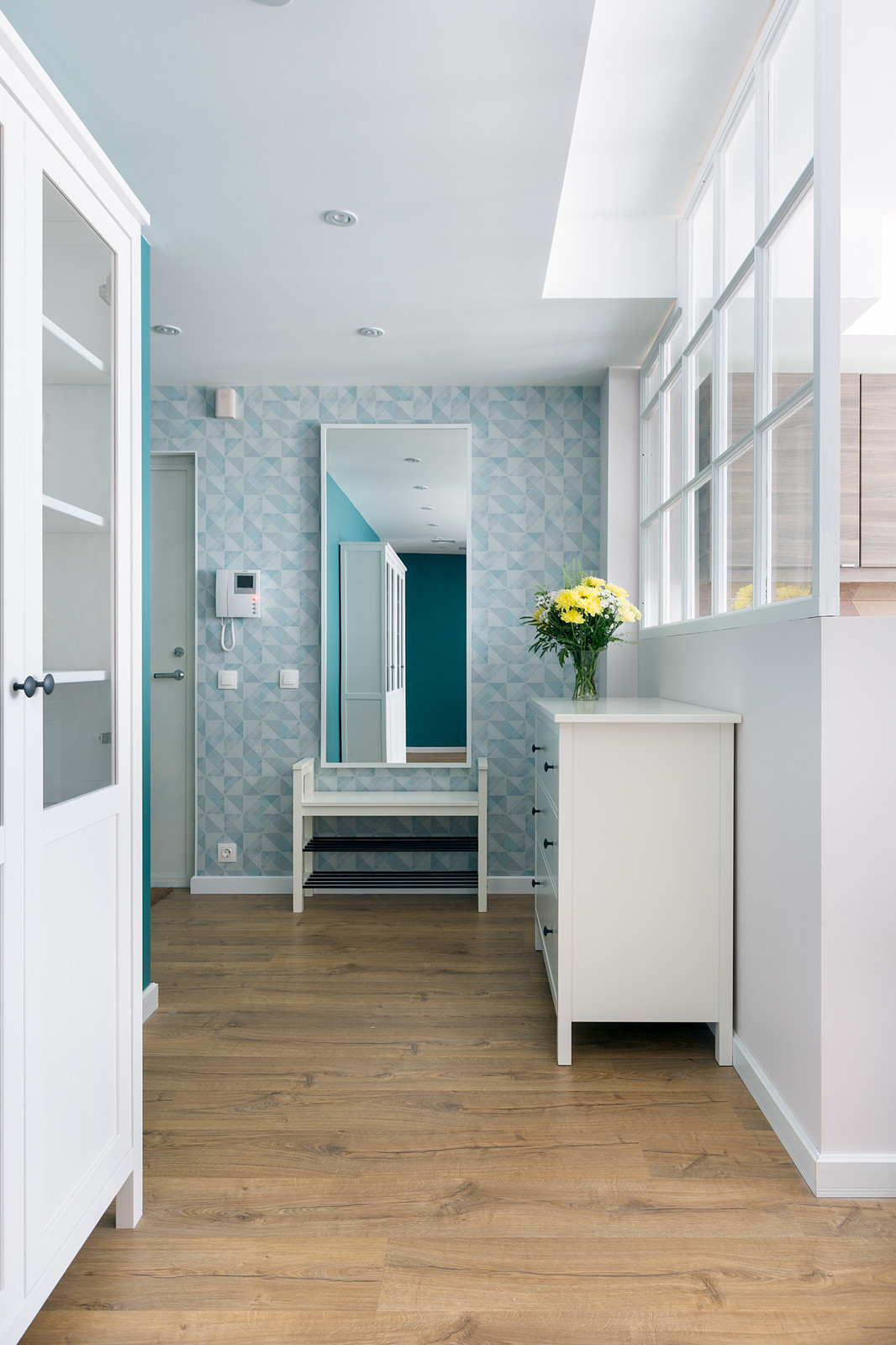 Скандинавская история о легкости и чистоте (2 спальни, 3 гардеробных)