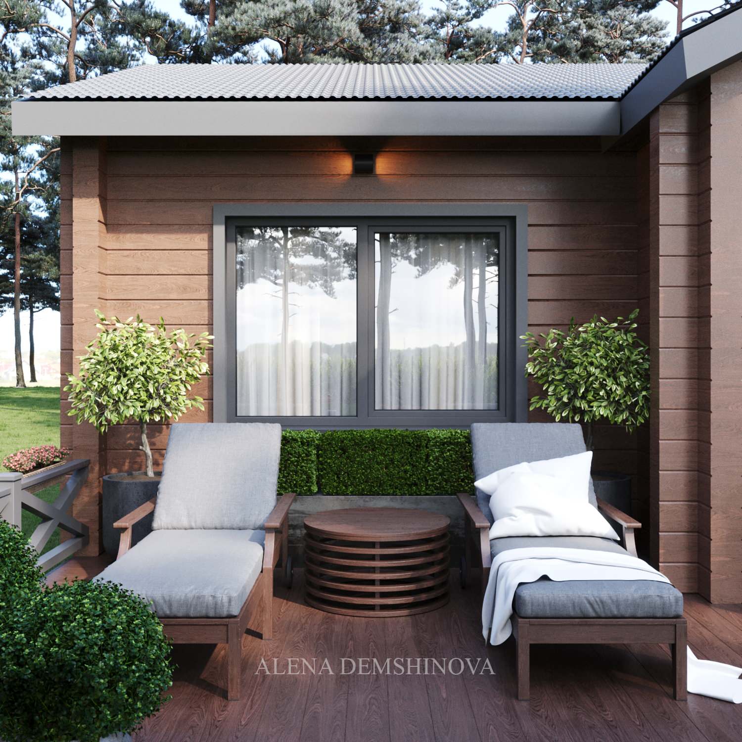 Дом в Пушкинском лесу