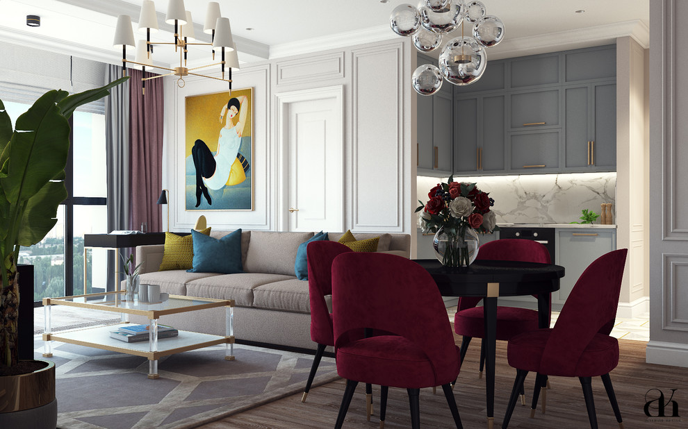 Яркая квартира