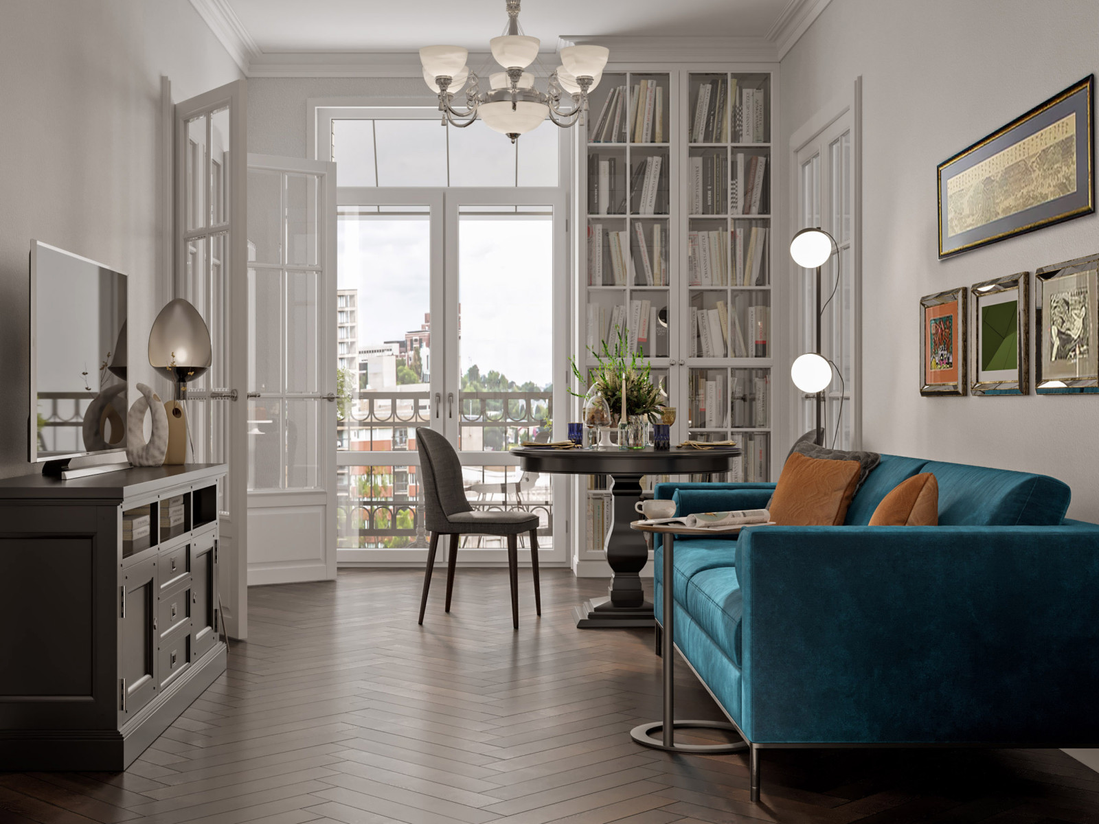 Квартира в сталинке на Проспекте Мира 82 м2