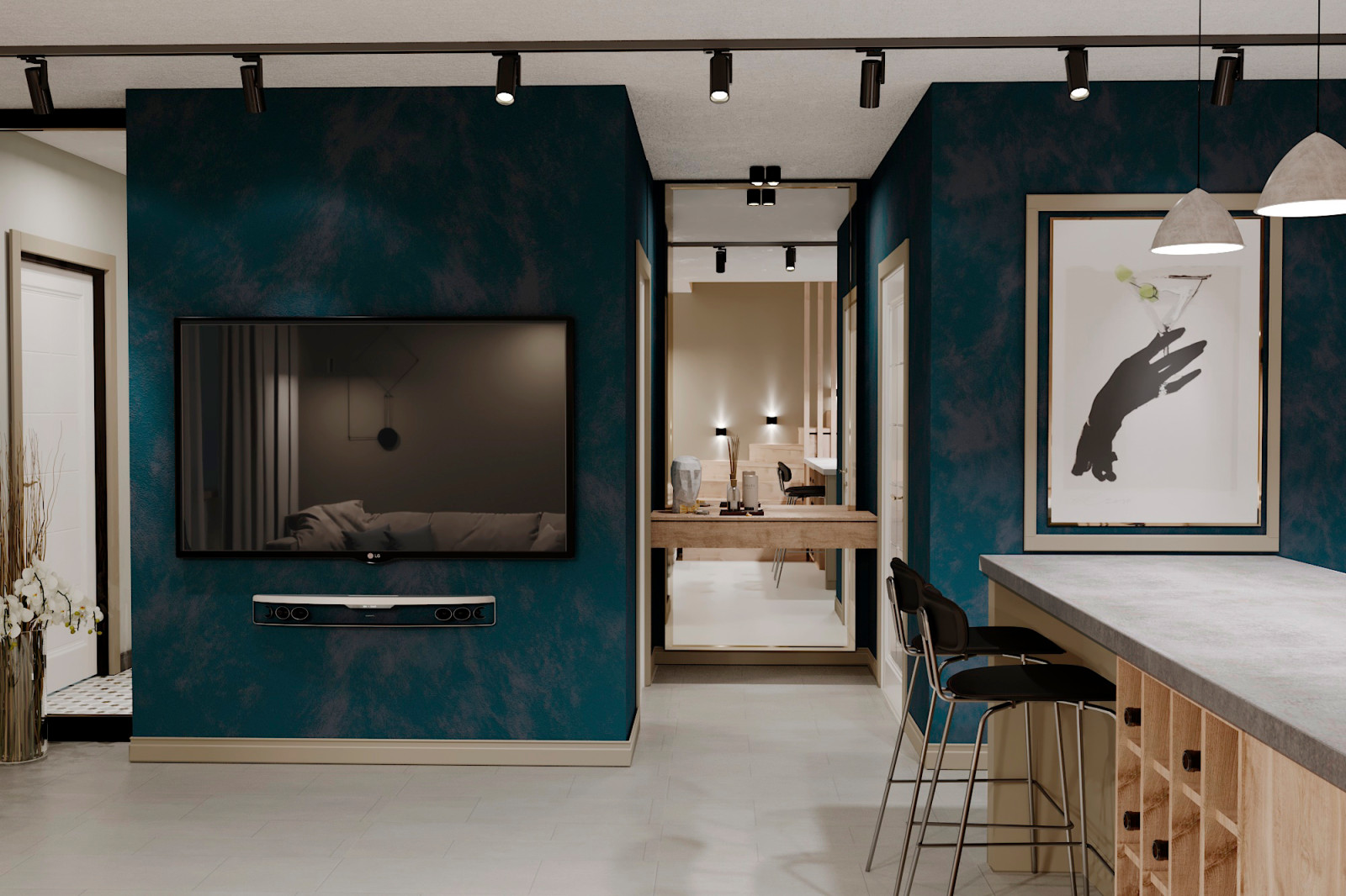 Обложка проекта: таун-хаус в современном стиле