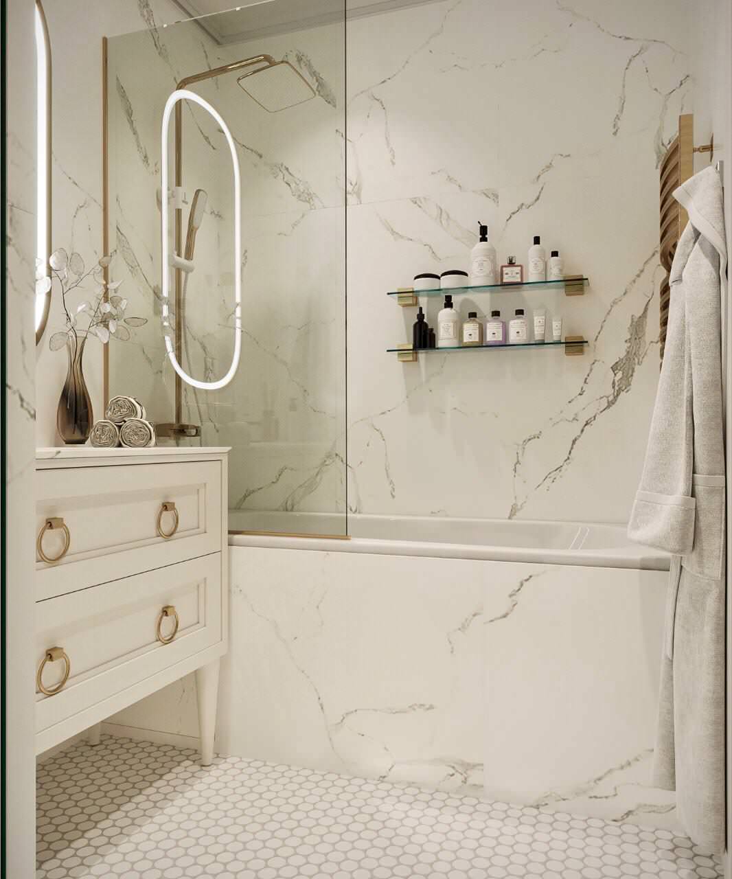 Квартира в неоклассическом стиле