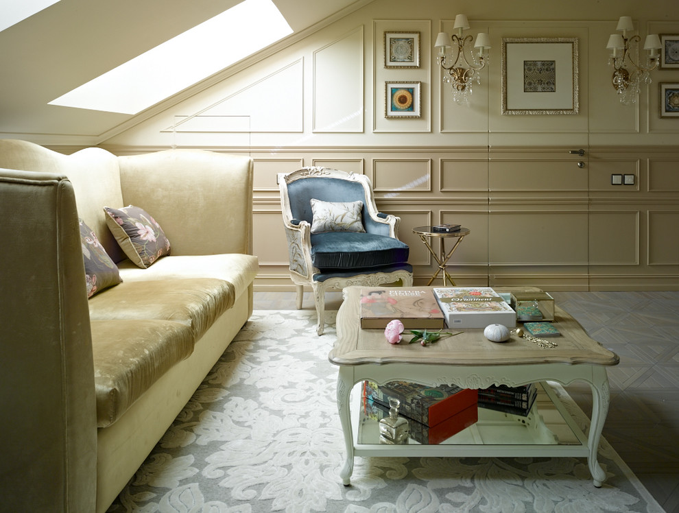 Houzz тур: Московская мансарда с парижским акцентом