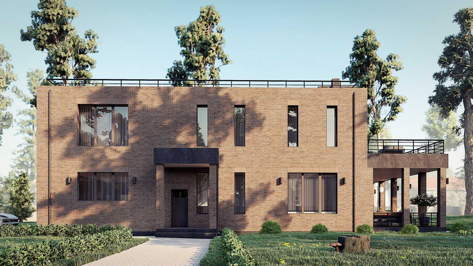 Двухэтажный дом