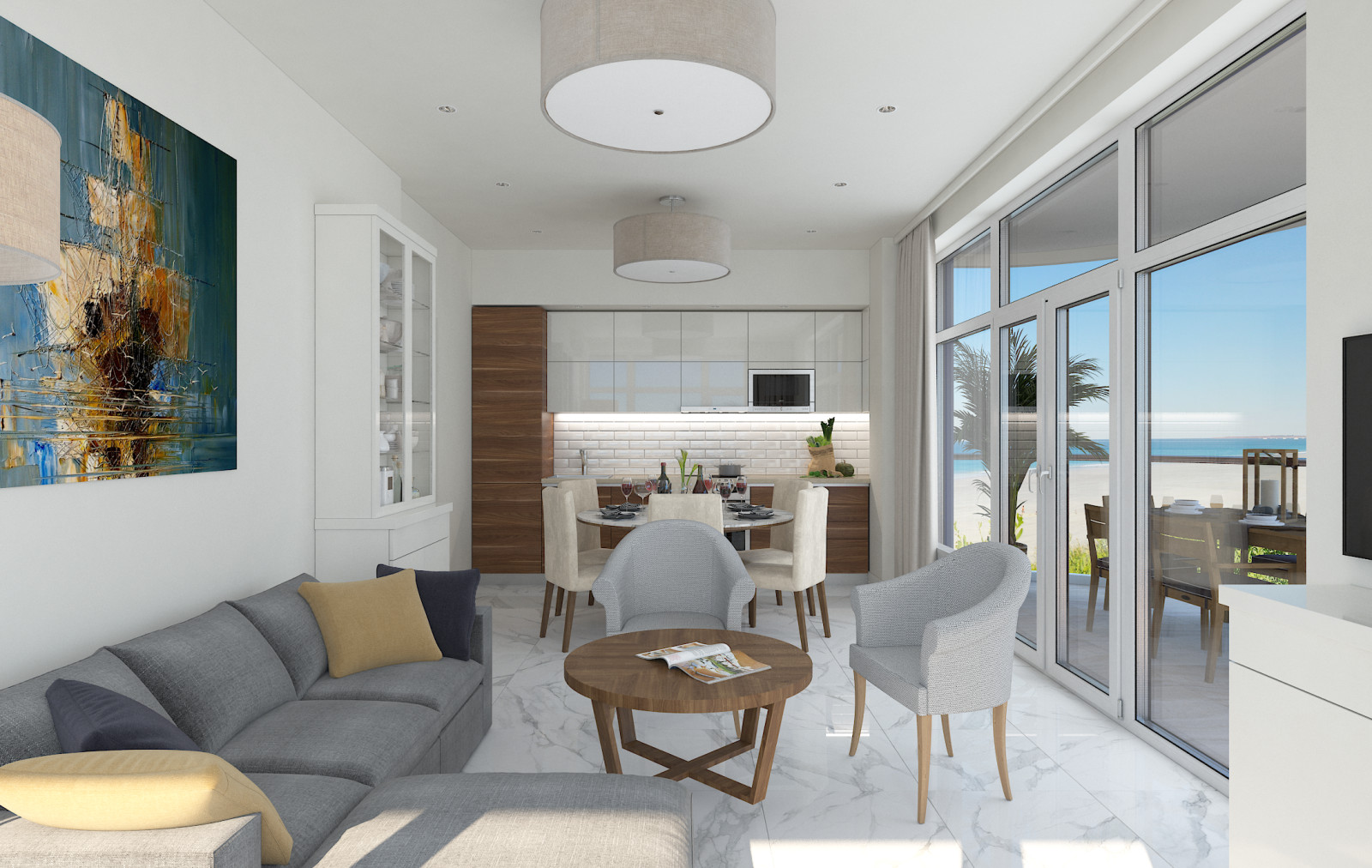 Интерьеры | ЖК «Лайнер» | Чёрное море | Анапа | 2019