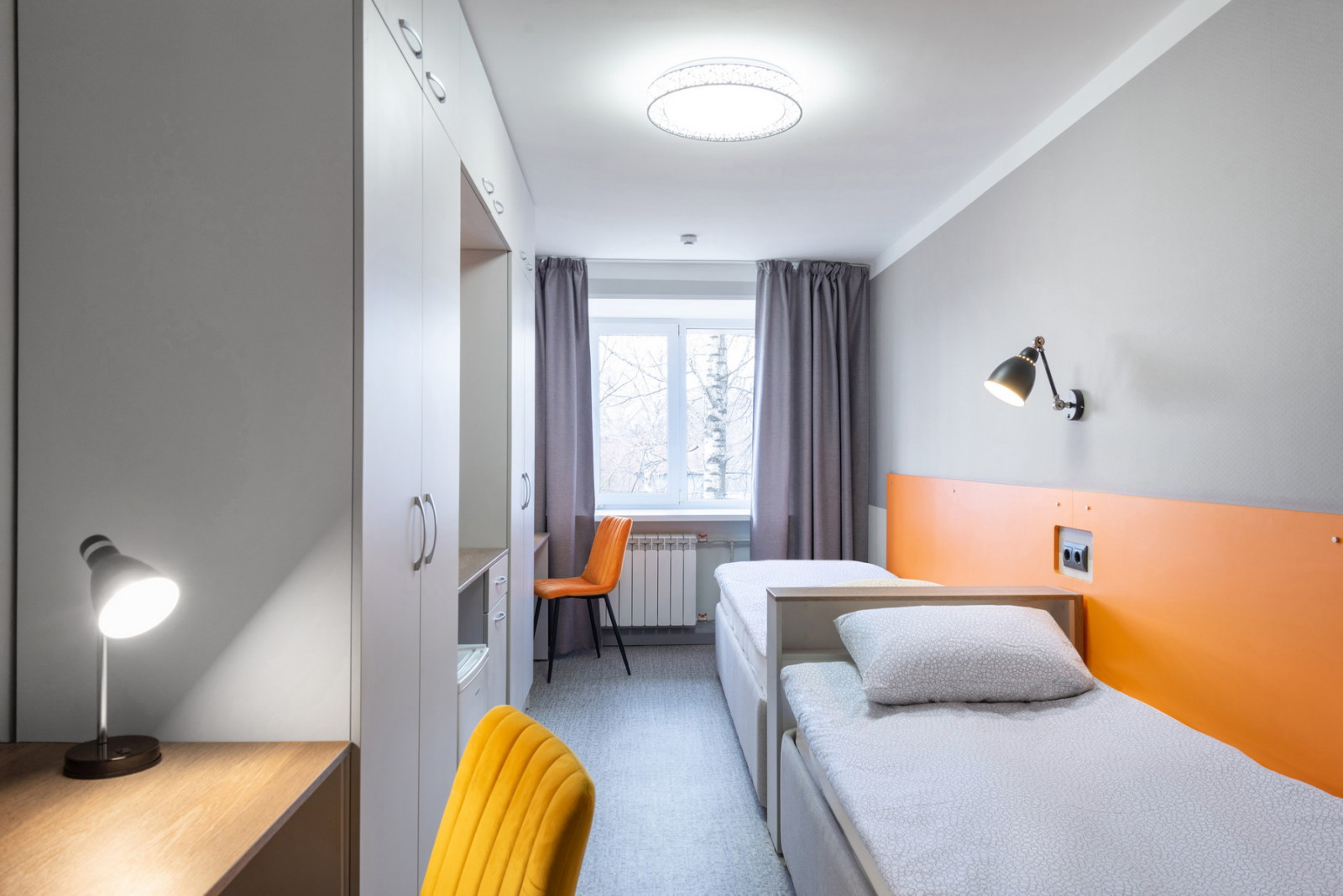 Интерьерная съемка. Студенческий кампус "AXALTA"