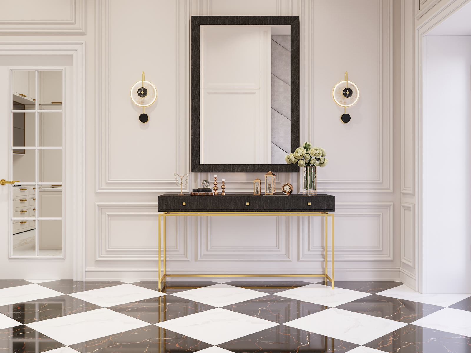 Жилой дом. Дизайн интерьера 1 этажа