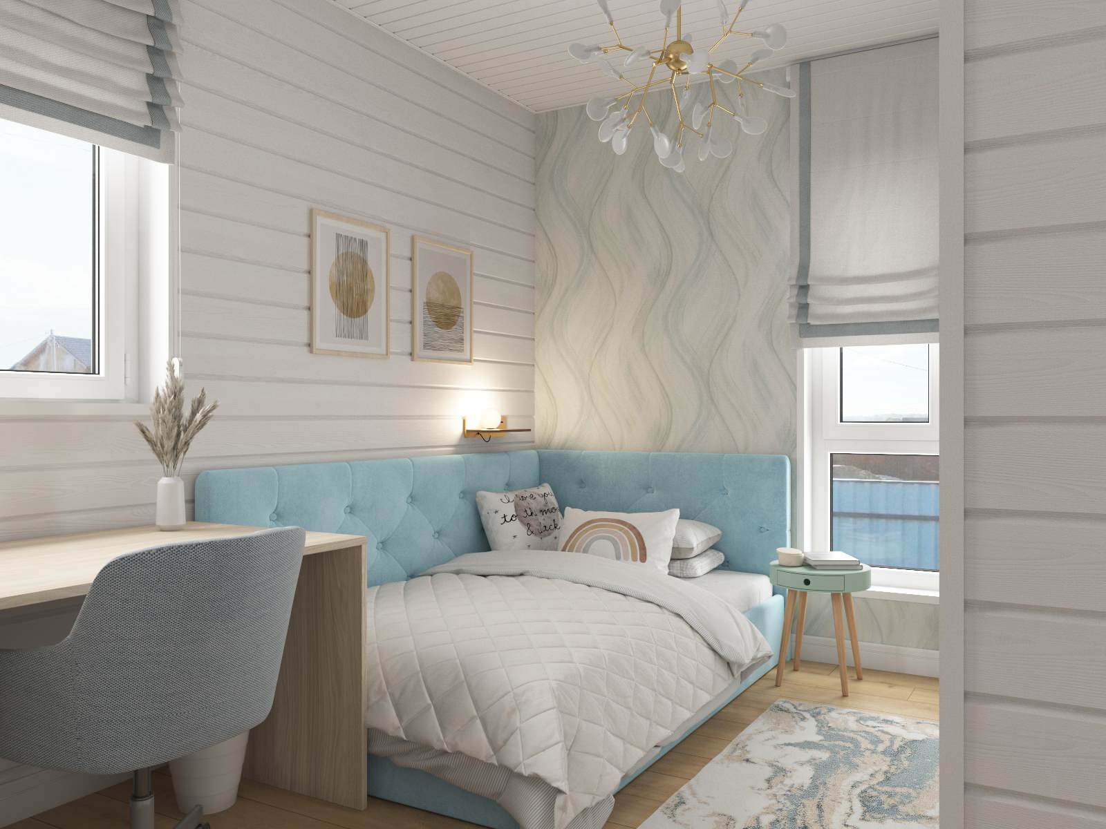 Дизайн-проект каркасного дома