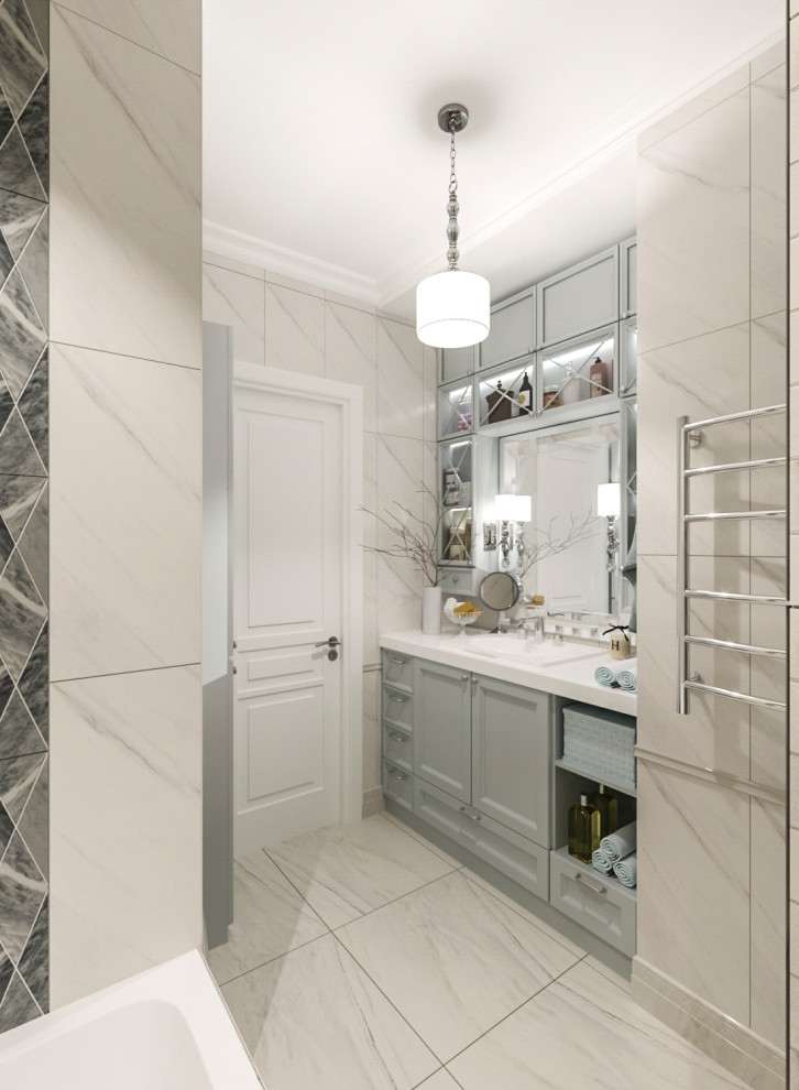 Нео классика в пастельных тонах