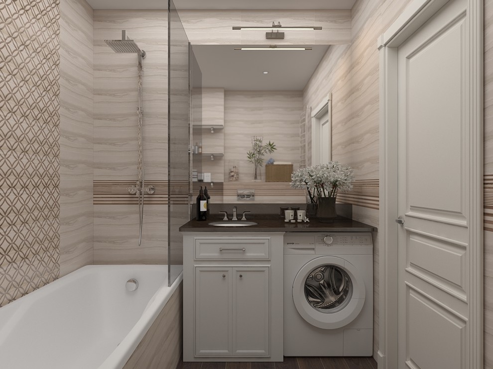 Дизайн трехкомнатной квартиры на ул. Маячная